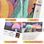OEM Modern Printed Fashion Design Witch Halloween Diamond Painting Kits with Acrylic Round Drills for Kids and Adults - Image 8
