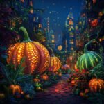 OEM Modern Printed Fashion Design Witch Halloween Diamond Painting Kits with Acrylic Round Drills for Kids and Adults - Image 2